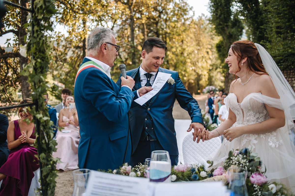 Matrimonio al Castello Canalis di Cumiana(TO). Cerimonia.
