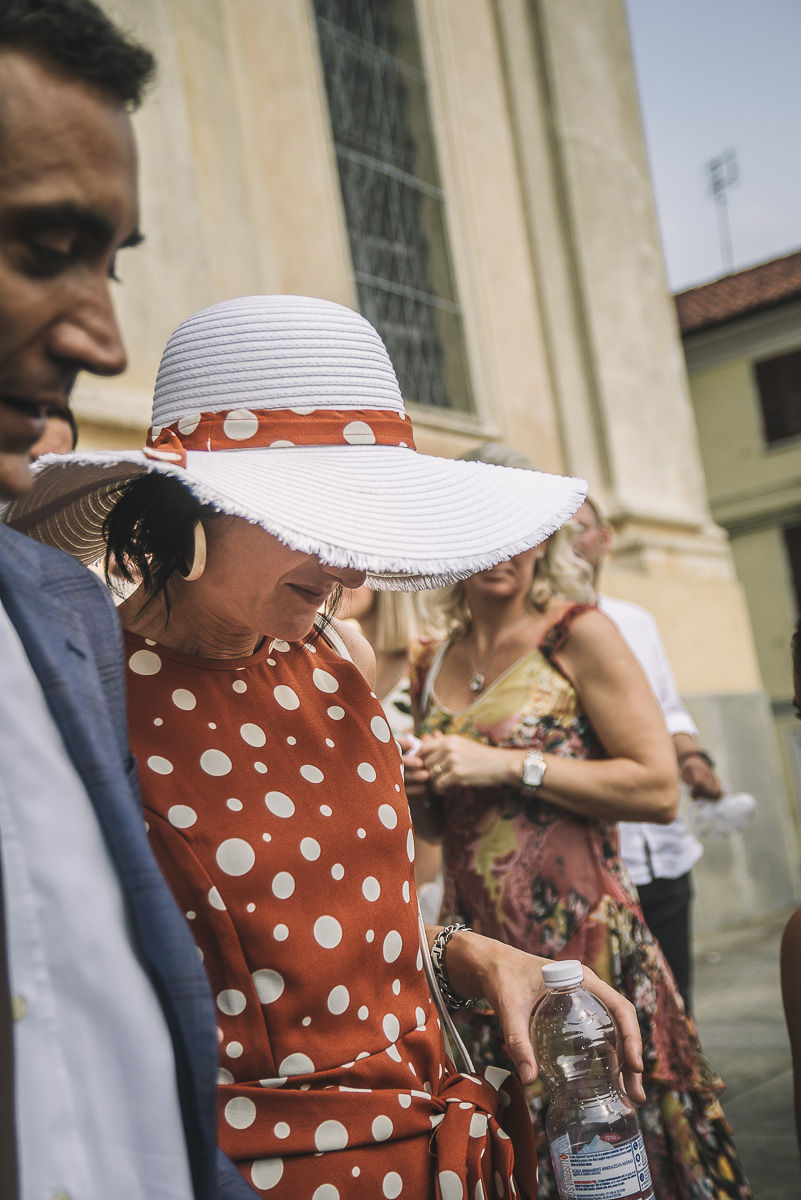 Matrimonio nella Chiesa Parrocchiale di Strambino. Invitati