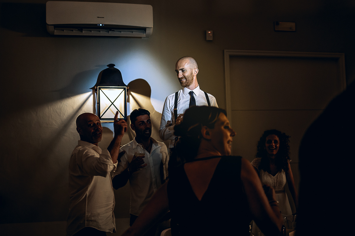 Matrimonio nella Villa dei Marchesi di Moncrivello. Servizio di coppia.Cena