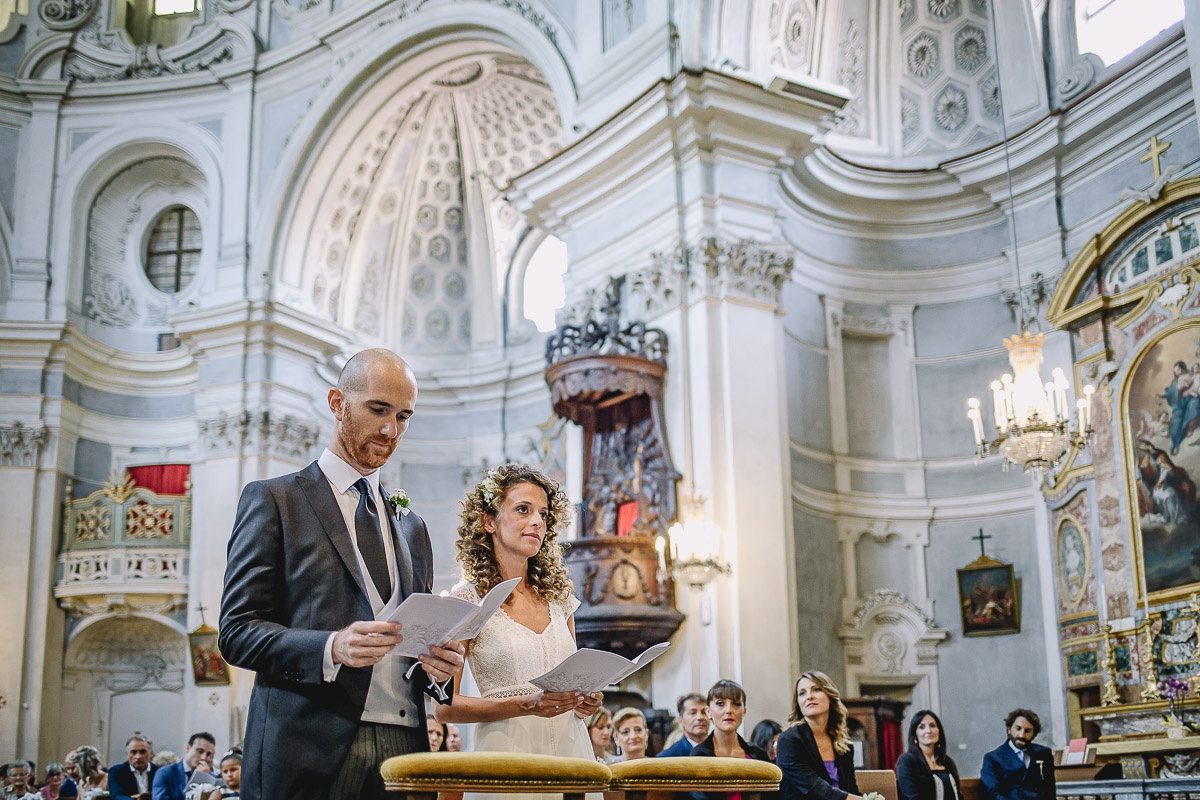 Matrimonio nella Chiesa Parrocchiale di Strambino. Messa