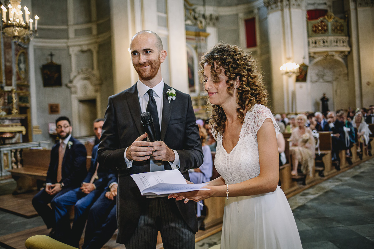 Matrimonio nella Chiesa Parrocchiale di Strambino.