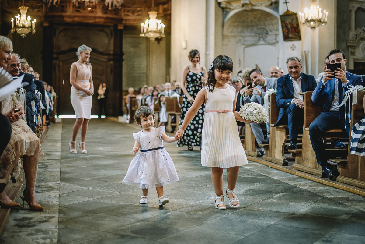 Matrimonio nella Chiesa Parrocchiale di Strambino. Ring bearers
