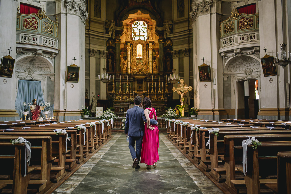 Matrimonio nella Chiesa Parrocchiale di Strambino.