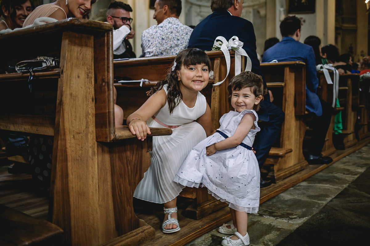 Matrimonio nella Chiesa Parrocchiale di Strambino. Invitati