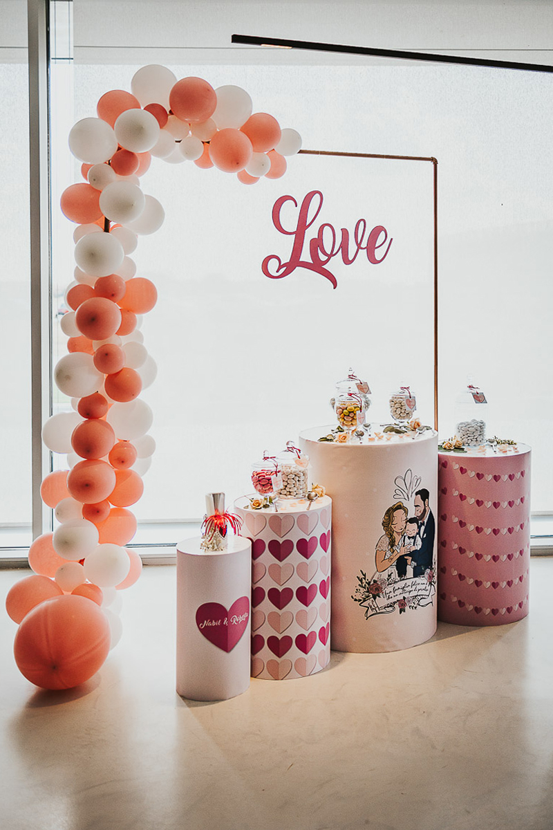 Casa Format, matrimonio italo-marocchino. Aperitivo.Confettata.