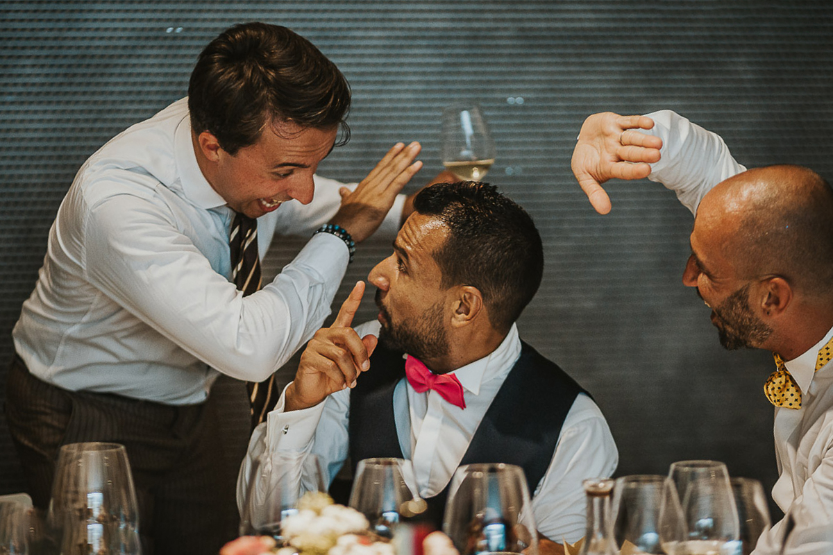 Casa Format, matrimonio italo-marocchino. Ricevimento. Pranzo