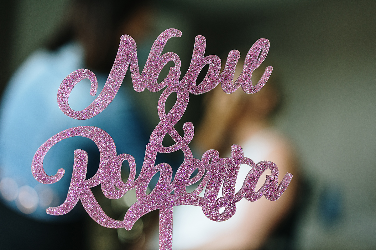 Casa Format, matrimonio italo-marocchino. Topper.