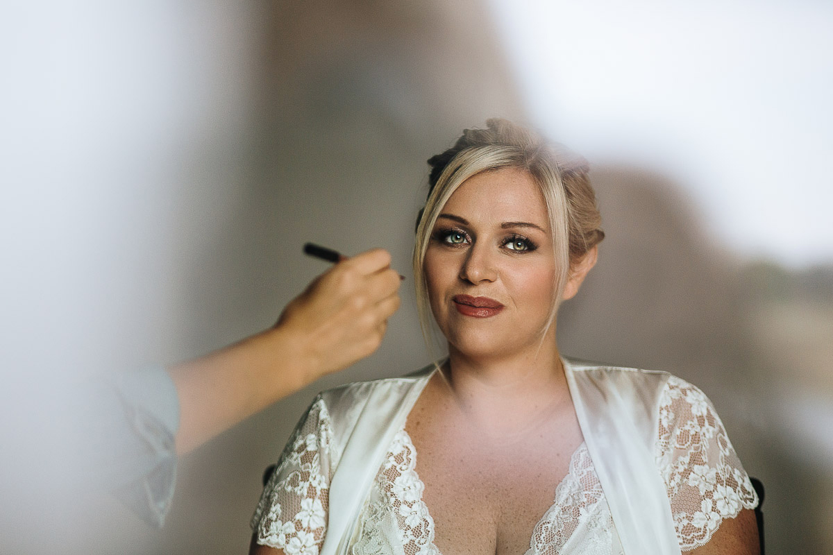 Casa Format, matrimonio italo-marocchino. Preparazione della sposa. make-up