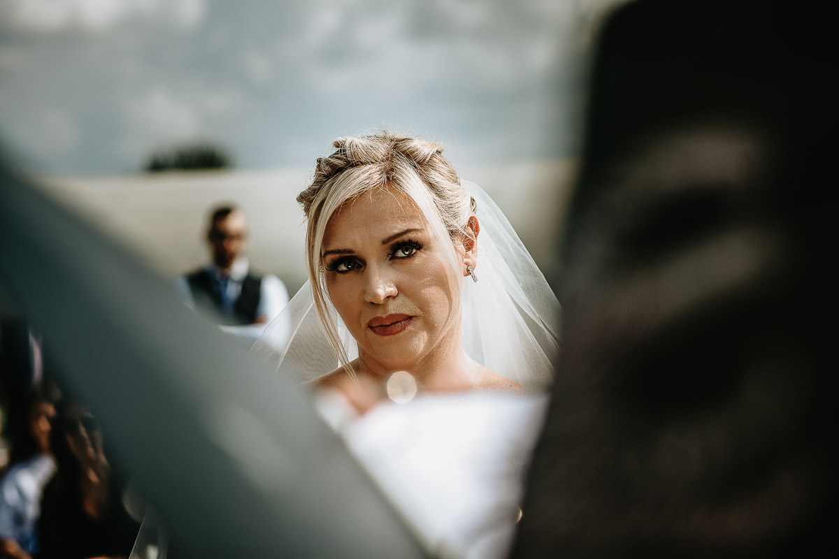 Casa Format, matrimonio italo-marocchino. Cerimonia. Ritratto della sposa.