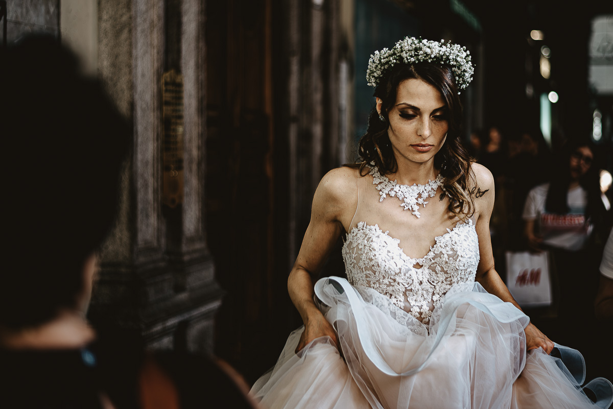 Matrimonio a Torino. Sessione di coppia in via Po