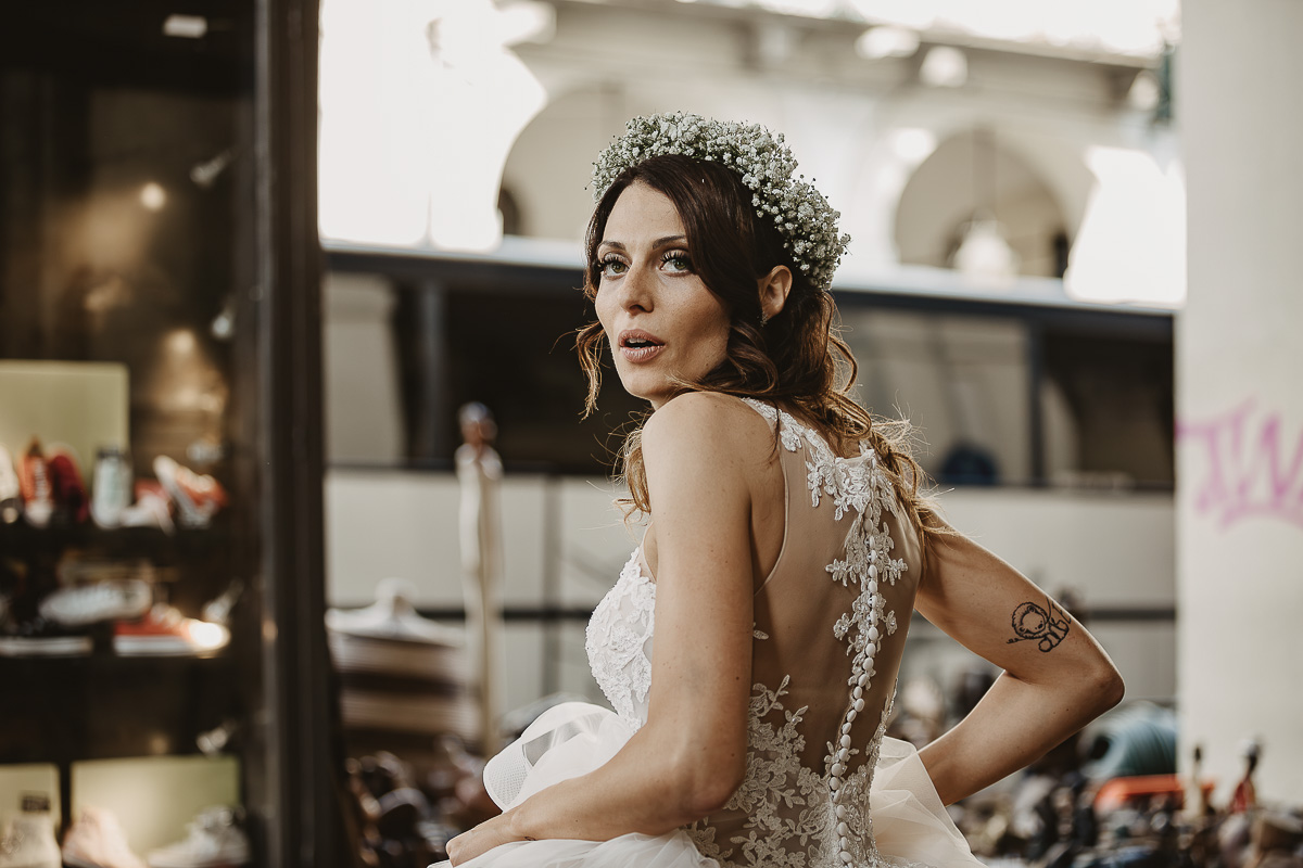 Matrimonio a Torino. Sessione di coppia in via Po