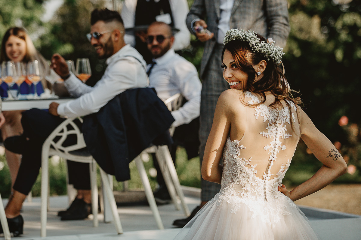 Matrimonio alla Tenuta La Cascinetta di Buriasco. Aperitivo.