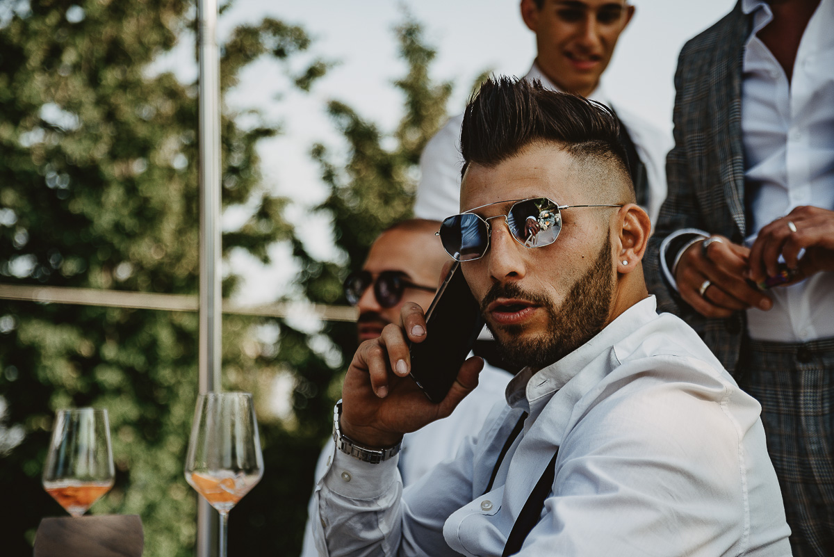 Matrimonio alla Tenuta La Cascinetta di Buriasco. Aperitivo.