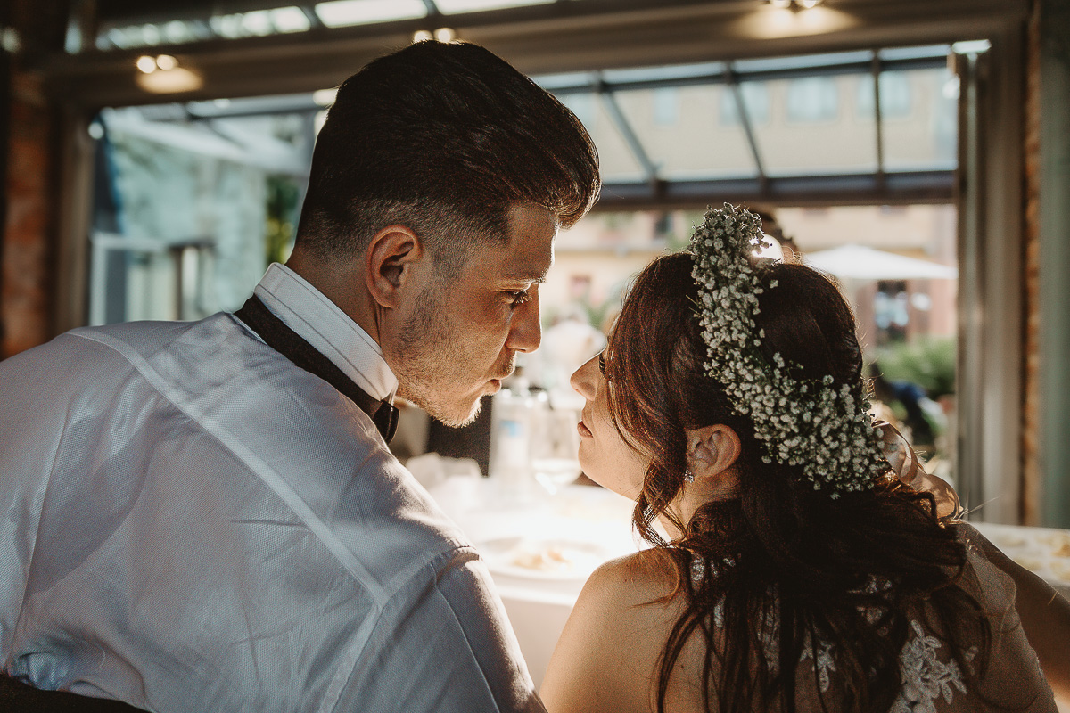 Matrimonio alla Tenuta La Cascinetta di Buriasco. Cena.