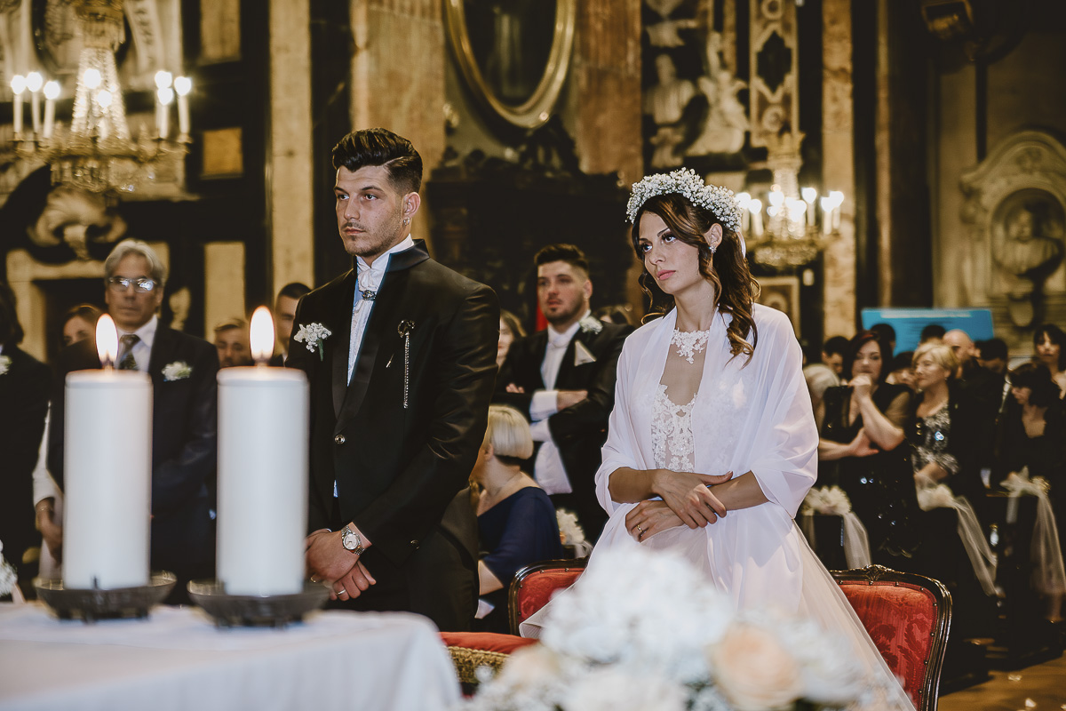 Matrimonio a Torino. Chiesa di san Francesco da Paola. Messa.
