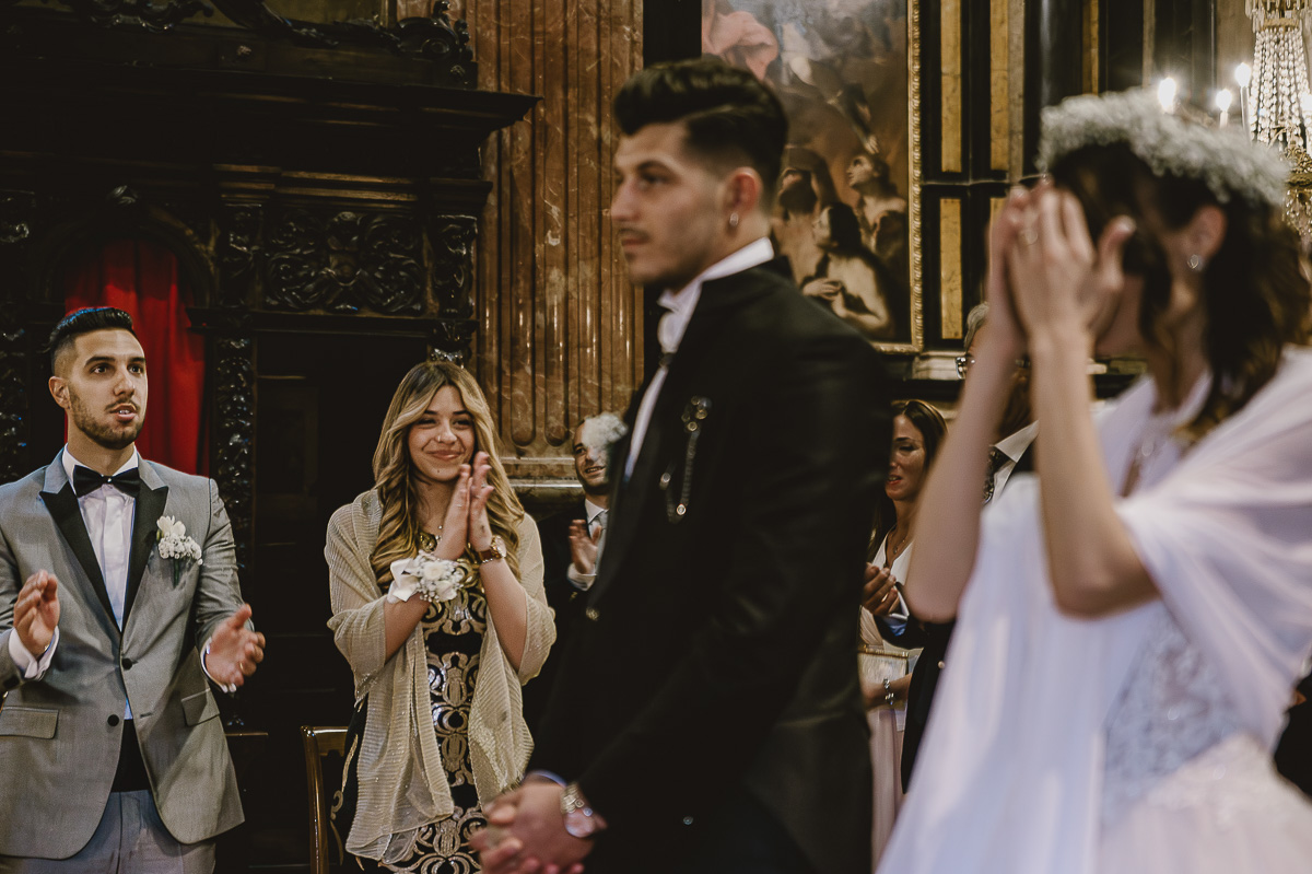 Matrimonio a Torino. Chiesa di san Francesco da Paola. Messa.