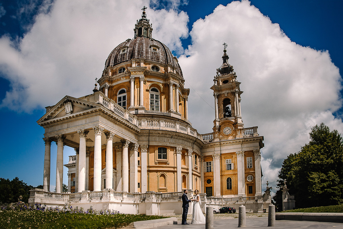 Matrimonio a Superga. Servizio di Coppia.Basilica