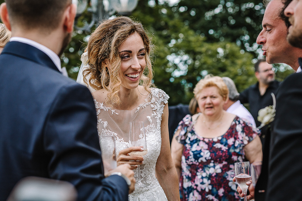 Matrimonio al castello di Cortanze. Aperitivo.