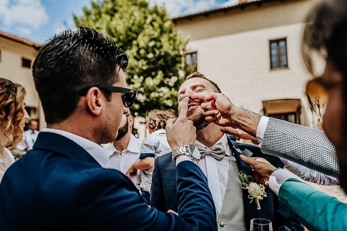 Matrimonio al castello di Cortanze. Aperitivo.Scherzi