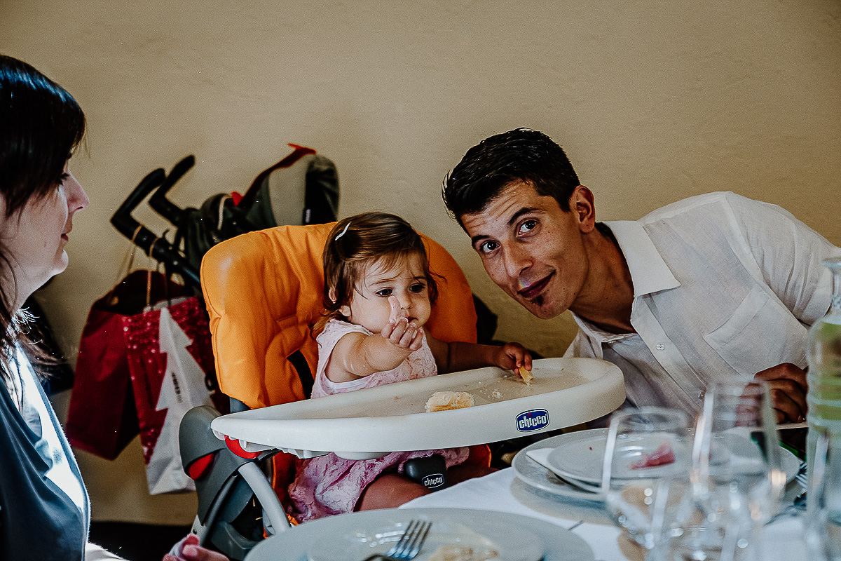 Matrimonio al castello di Cortanze. Pranzo