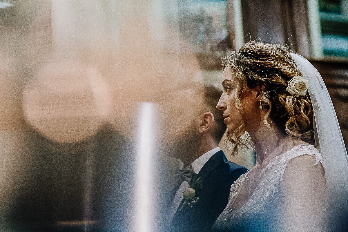 Matrimonio nella Chiesa della Madonna del Pilone a Torino. Cerimonia.
