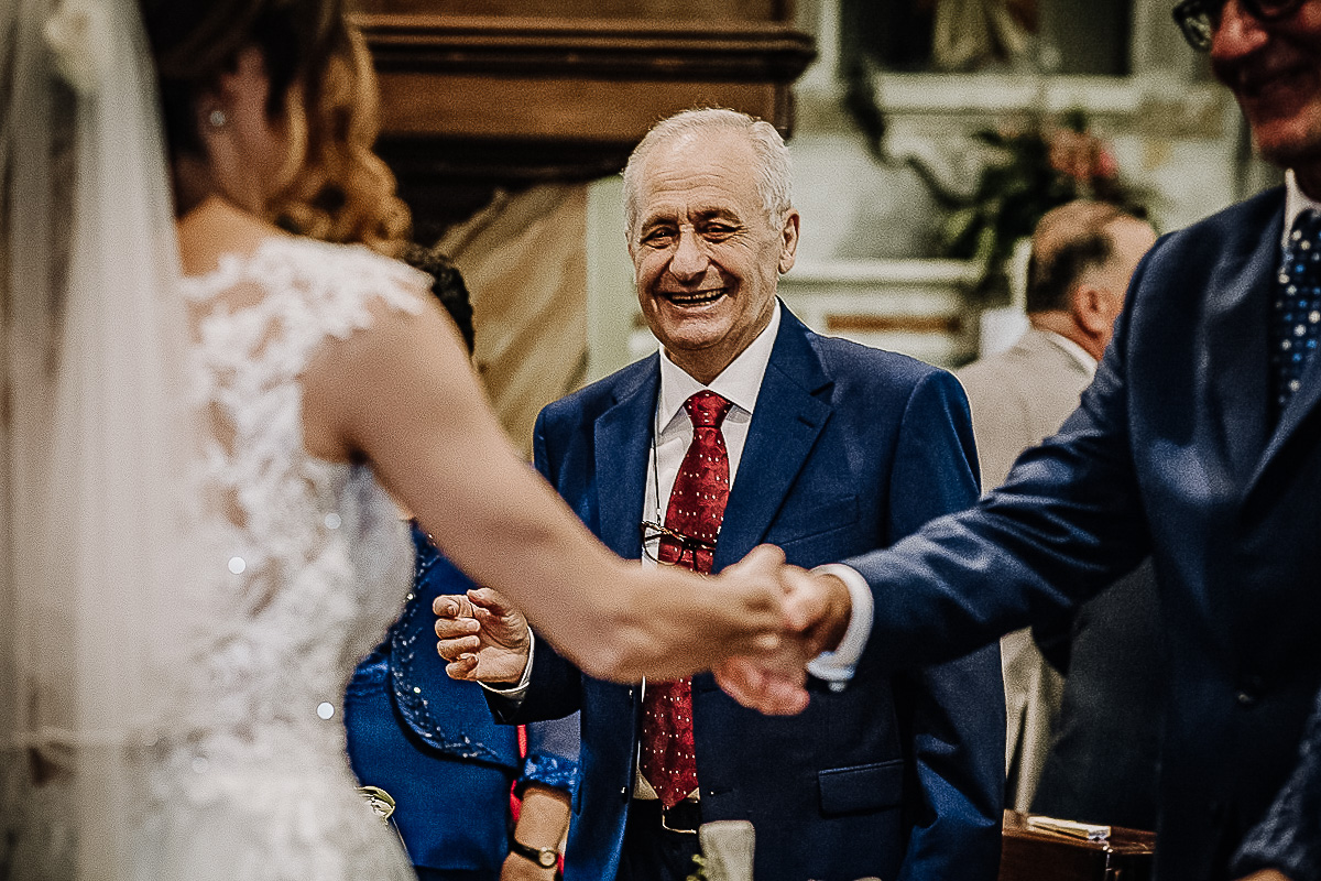 Matrimonio nella Chiesa della Madonna del Pilone a Torino. Cerimonia.