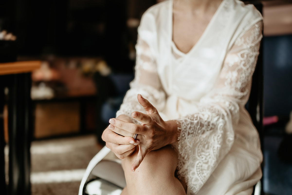 Matrimonio a Torino. Preparazione della sposa