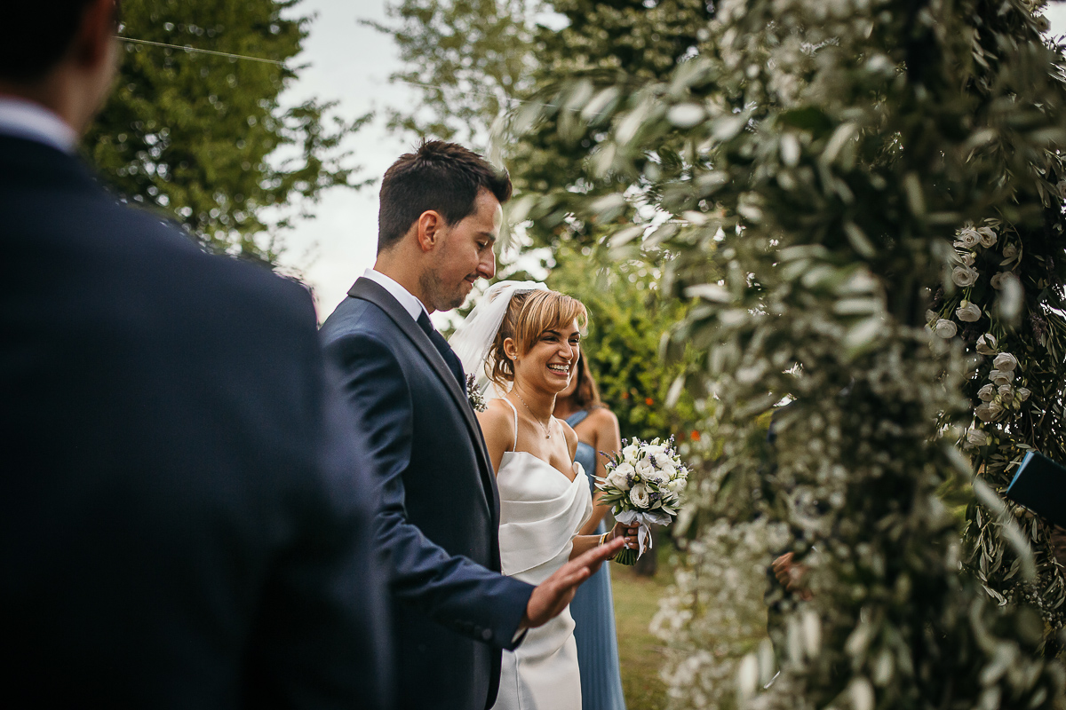 Matrimonio a Villa Delfini di Morsasco (AL) nel Monferrato. Cerimonia.