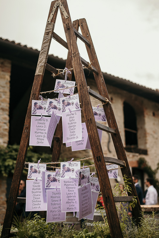 Matrimonio a Villa Delfini di Morsasco (AL) nel Monferrato. Cerimonia, tableau de mariage.