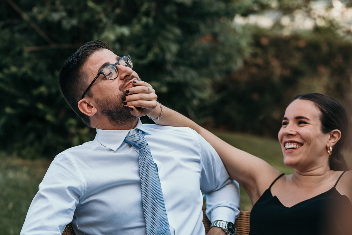 Matrimonio a Villa Fiorita ad Asti. Aperitivo.Invitati