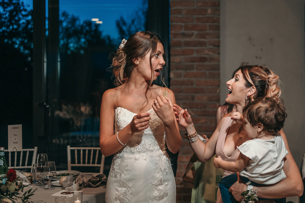 Matrimonio a Villa Fiorita ad Asti. Cena.Lotteria
