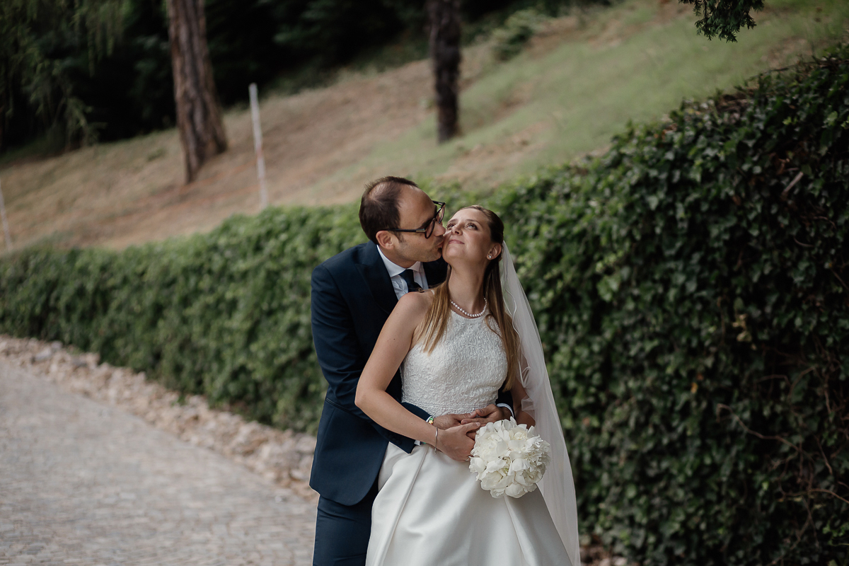 Villa Sassi matrimonio di Giulia e Nicolò. Ritratto degli sposi