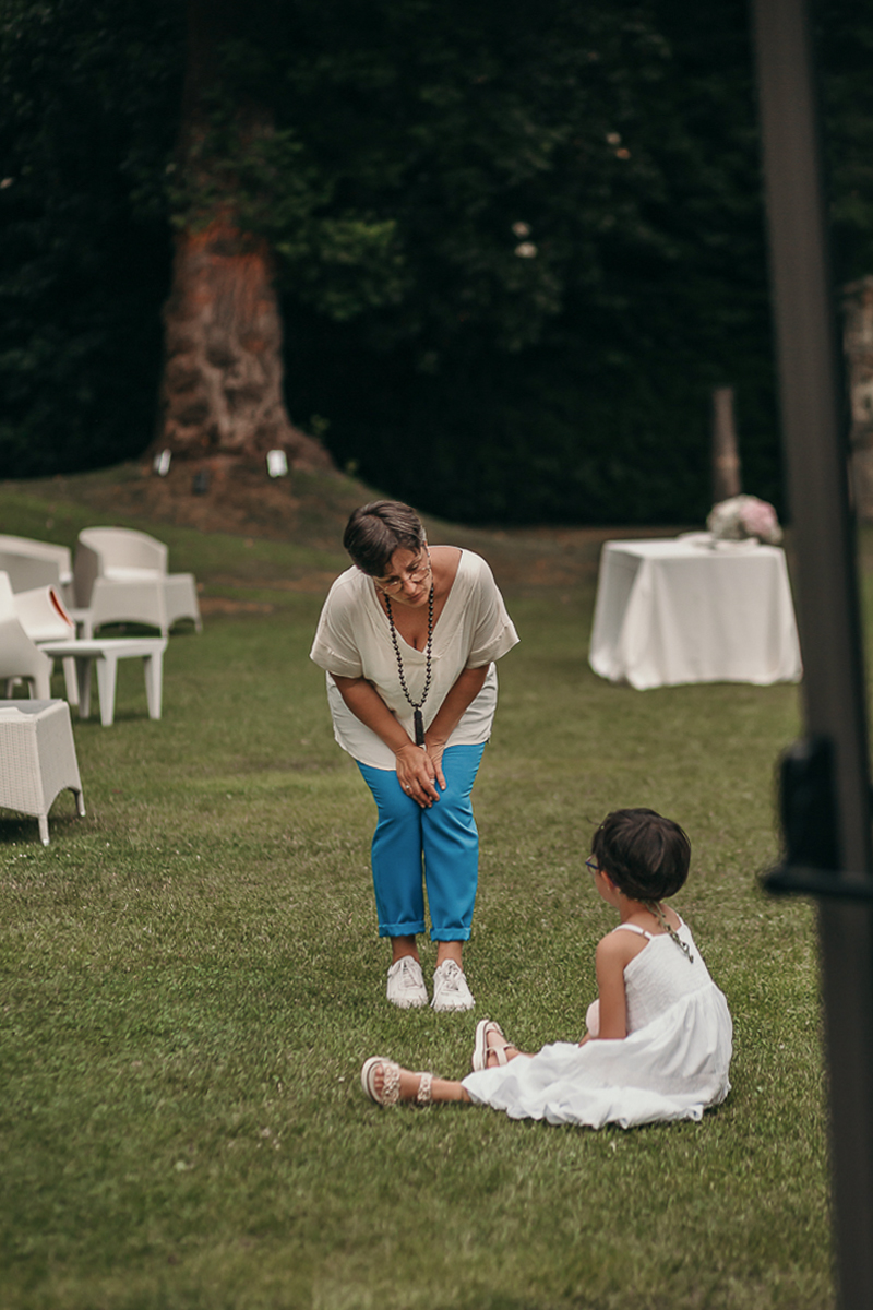 Villa Sassi matrimonio di Giulia e Nicolò. Aperitivo.