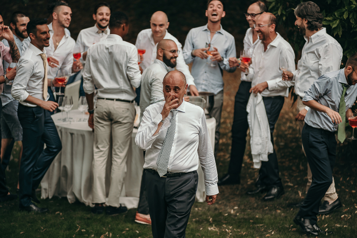Villa Sassi matrimonio di Giulia e Nicolò. Aperitivo.