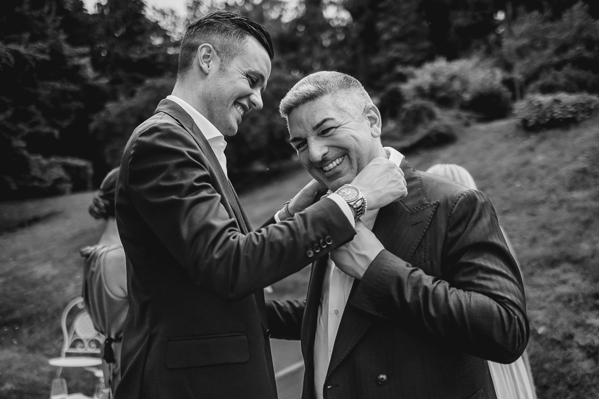 Villa Sassi matrimonio di Giulia e Nicolò. Aperitivo.