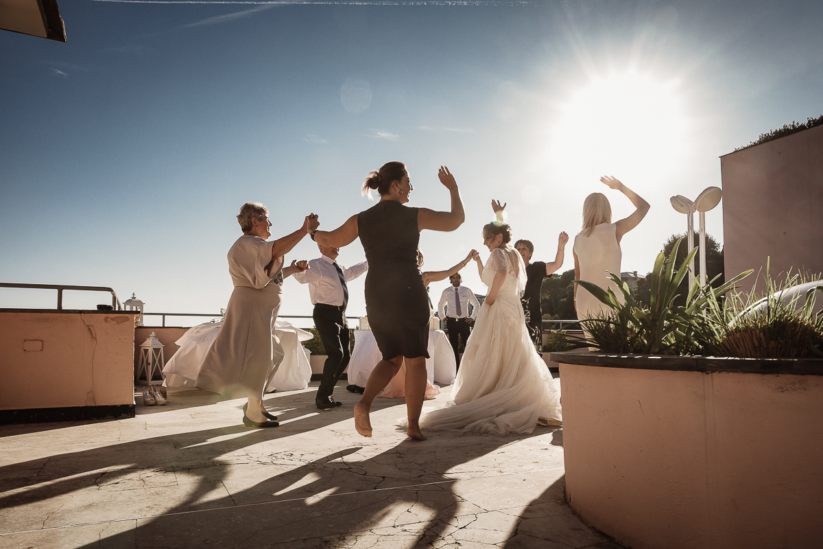 Destination wedding ad Arenzano (GE) presso l'Hotel Punta San Martino.Balli