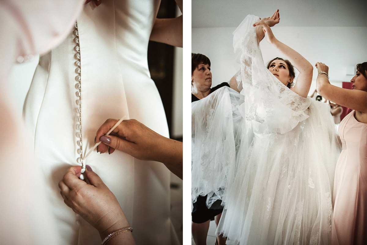 Destination wedding ad Arenzano (GE) Hotel Punta san Martino. preparazione della sposa. Vestizione della sposa.