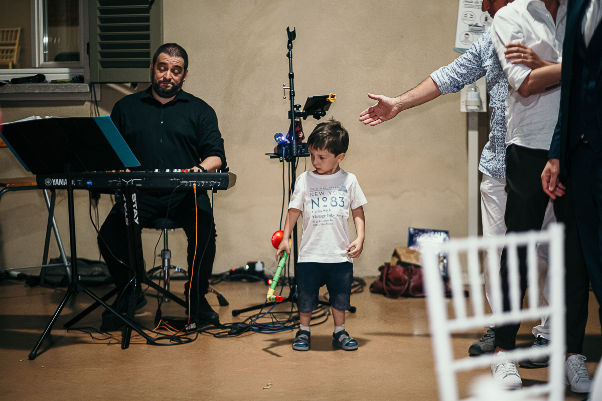 Tenuta La Michelina. Matrimonio di Alice e Raffaele. Cena. Giochi e scherziBambino