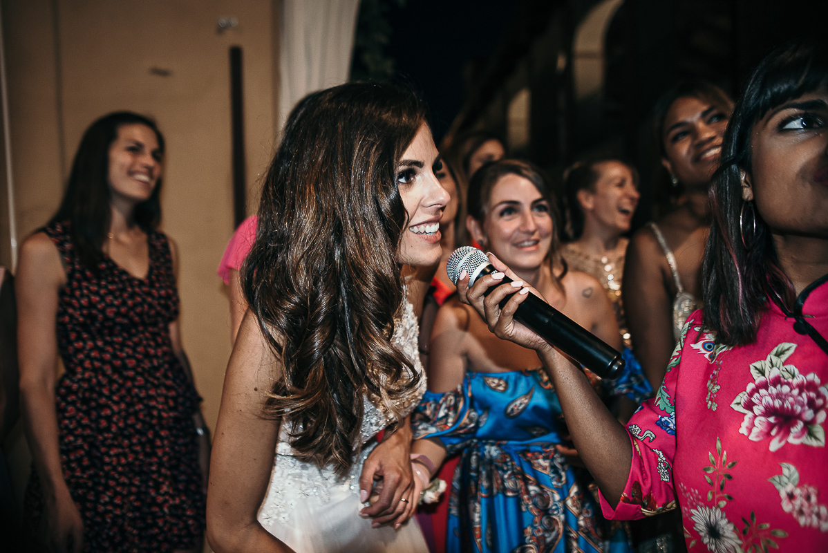 Tenuta La Michelina. Matrimonio di Alice e Raffaele. Cena. Giochi e scherzi