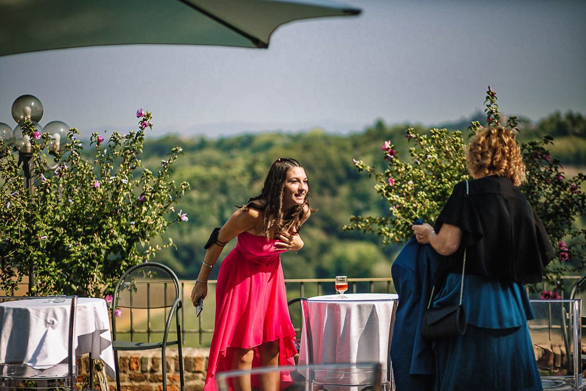 Castello di Cortanze, marrimonio , aperitivo