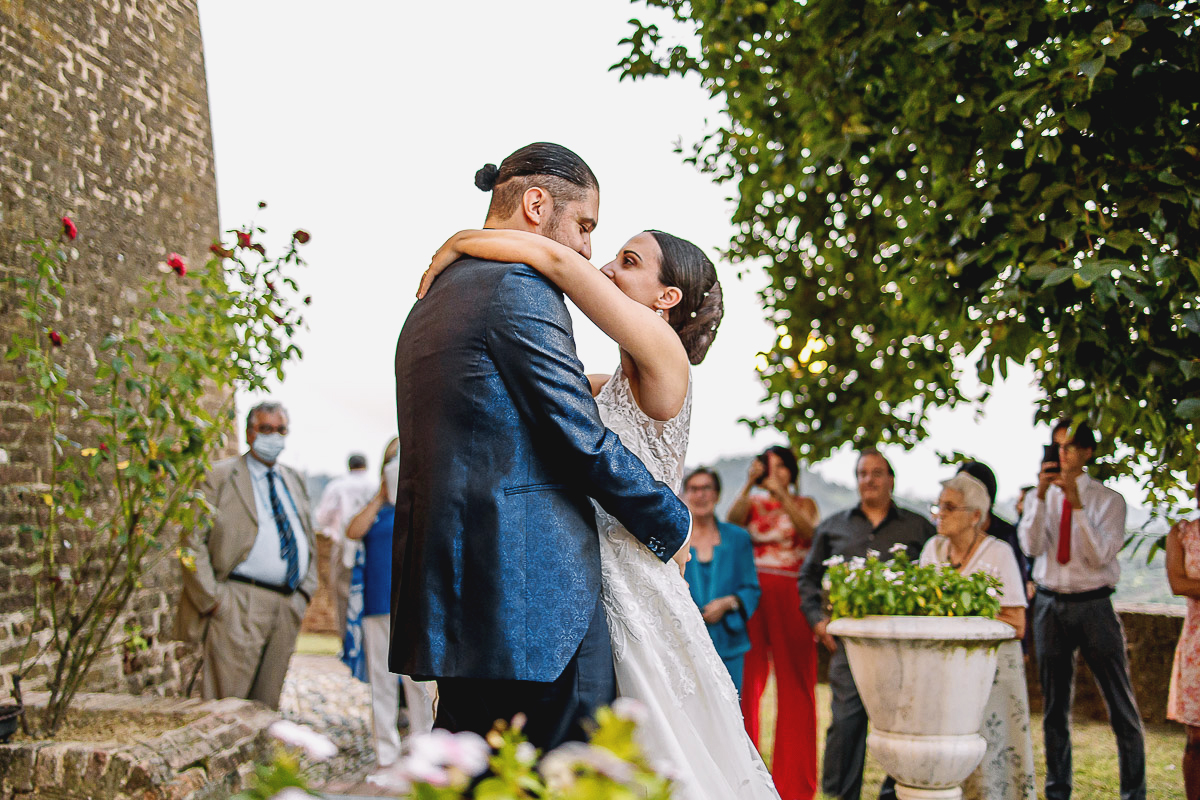 Castello di Cortanze, matrimonio. Ricevimento.Ballo degli sposi