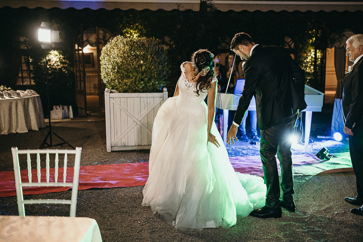 matrimonio al Castello di Oviglio. Festa. Balli.