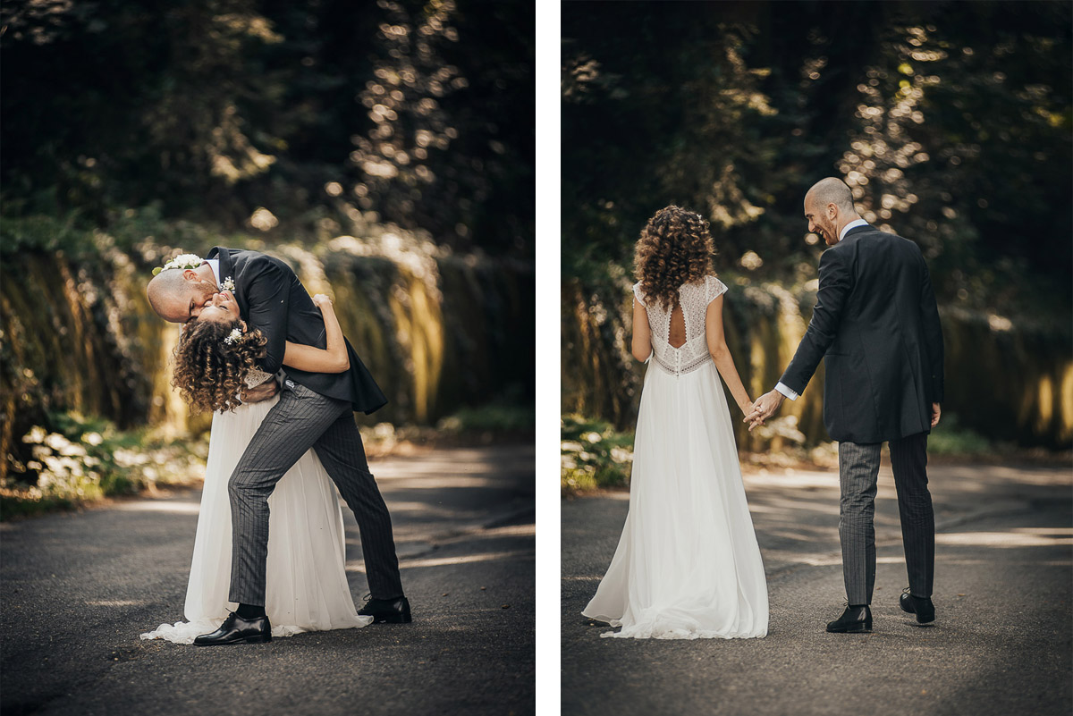 Matrimonio nella Villa dei Marchesi di Moncrivello. Servizio di coppia.