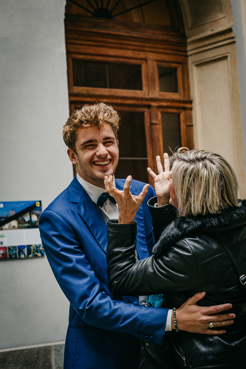The number 6, Torino, editorial wedding.