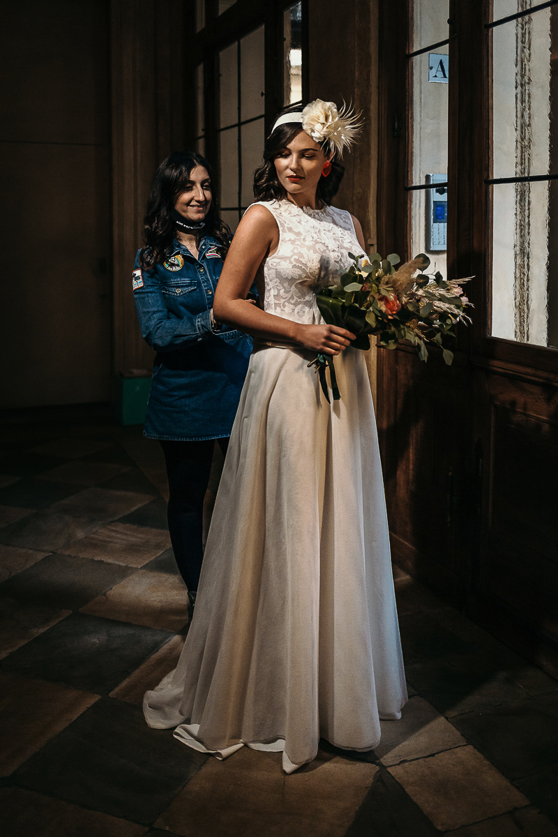 The number 6, Torino, editorial wedding.