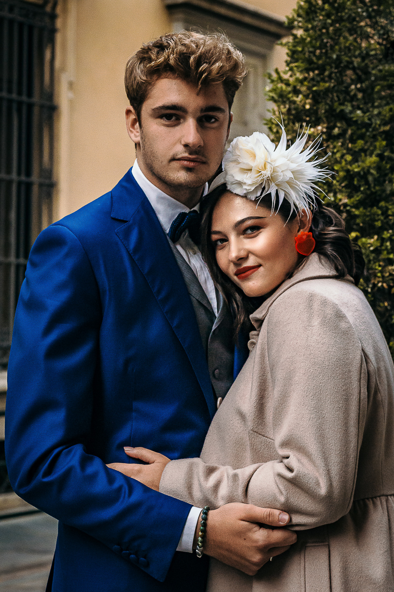 The number 6, Torino, editorial wedding. Sessione di coppia per le vie del centro di Torino.