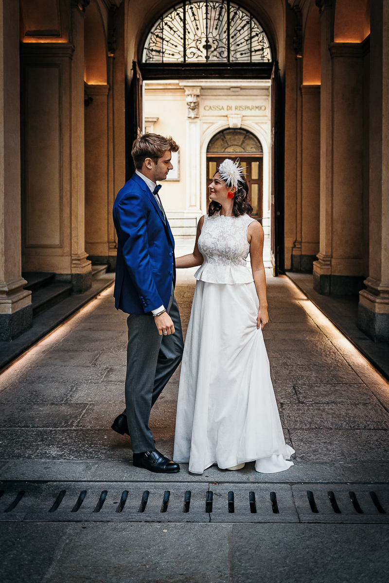 The number 6, Torino, editorial wedding. Sessione di coppia