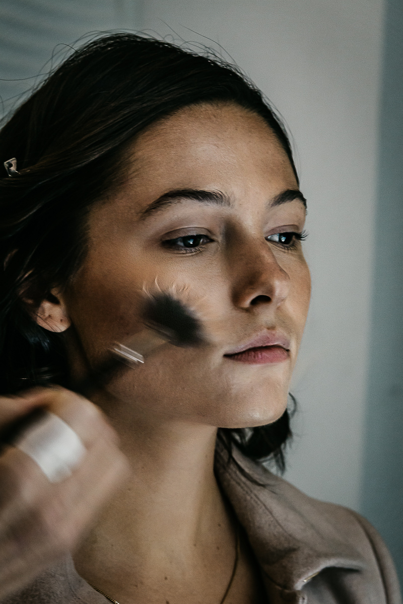 The number 6, Torino, editorial wedding. Preparazione della sposa Make up