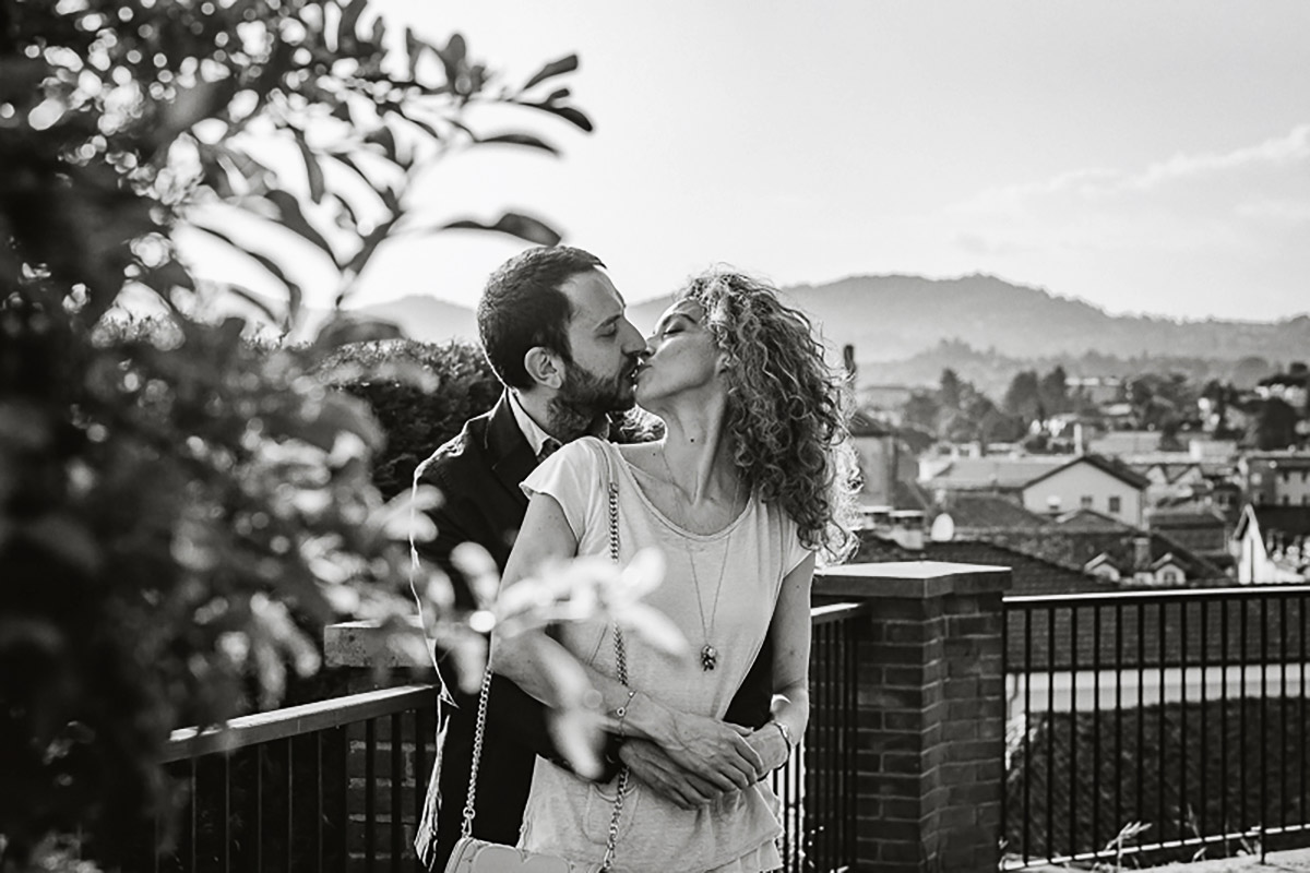 Prematrimoniale nel centro medievale di Chieri.