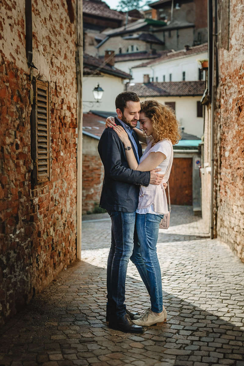 Prematrimoniale nel centro medievale di Chieri.